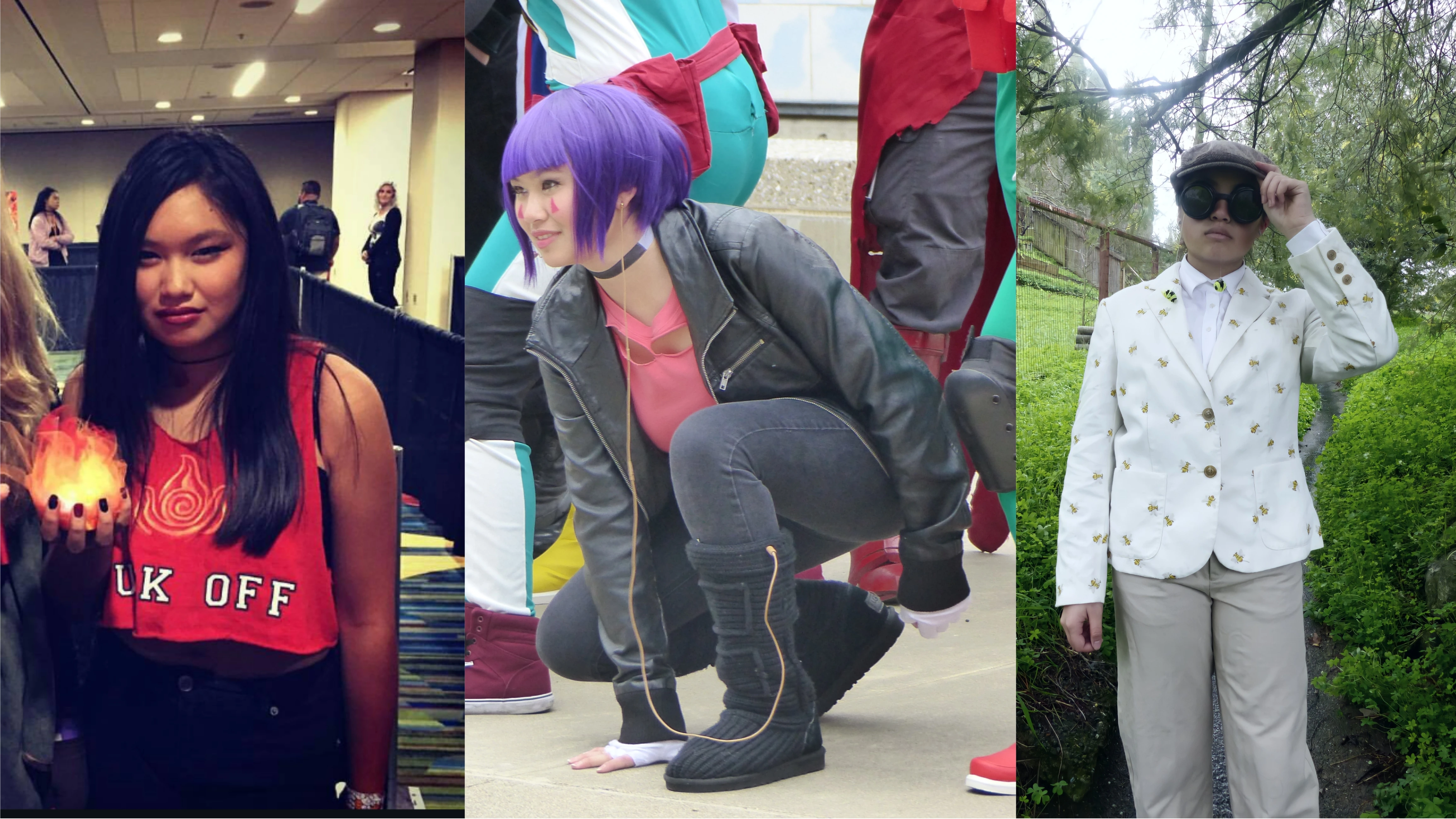 some of croc's first simple cosplays