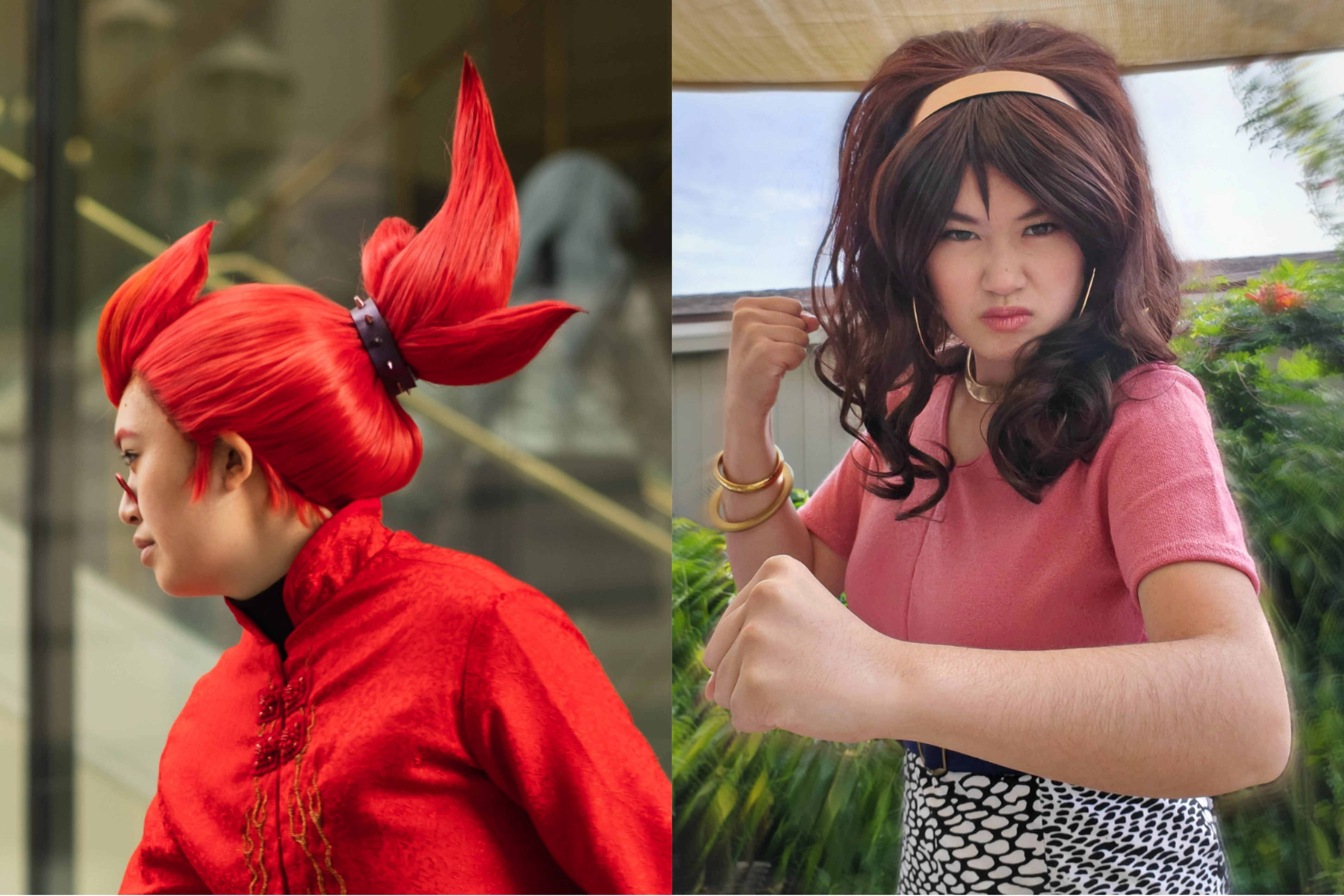 croc's Red Son and Sofia Lee cosplays